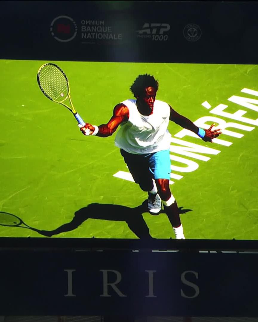 Montreal says Merci, Gaël ❤️ Gael Monfils #NBO26