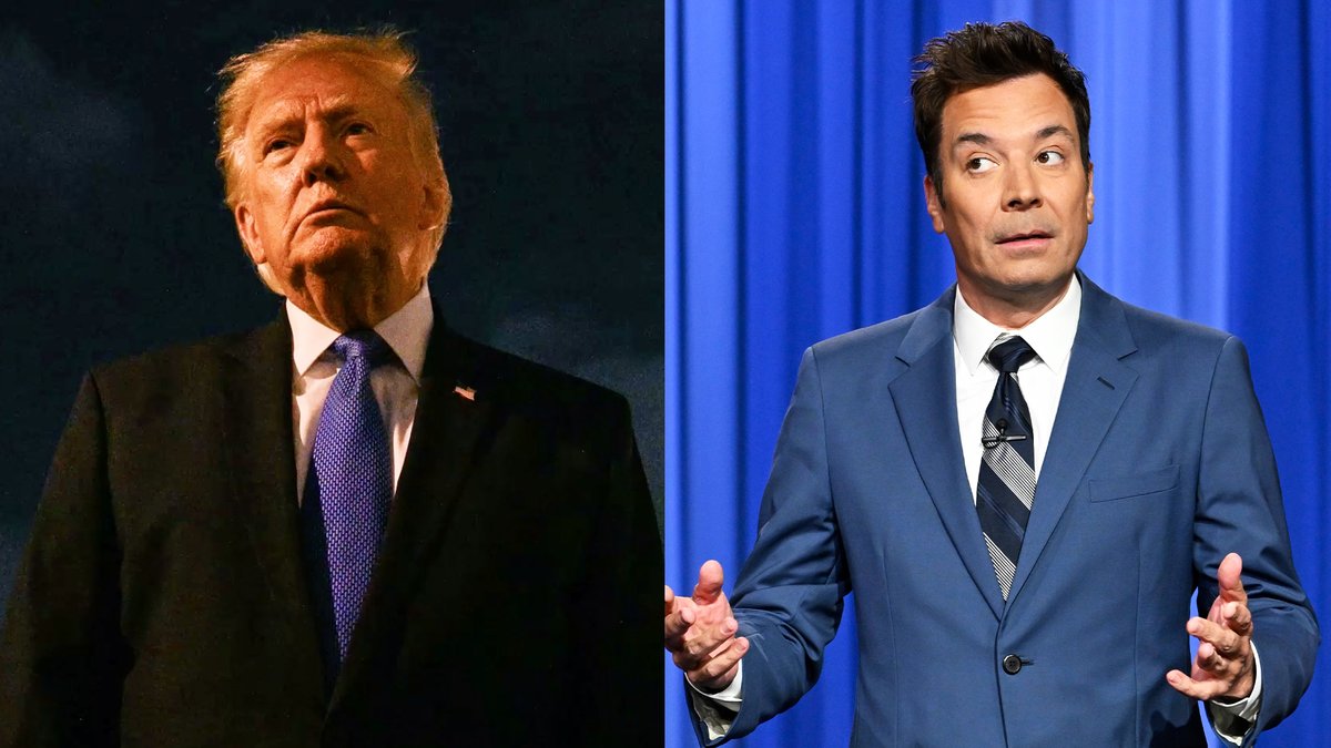 During Trump’s campaign rally in Vegas, he saw the Bellagio Fountain and was like, “I have a new idea for the Reflecting Pool!” #FallonTonight