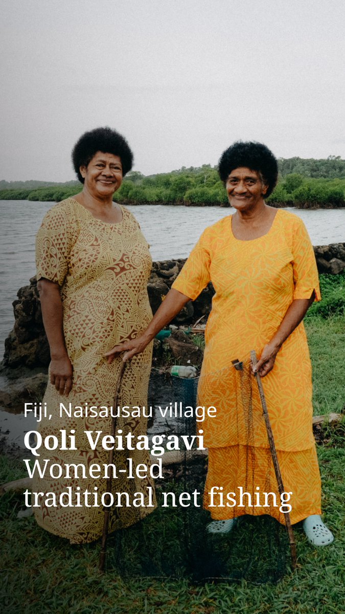 In Fiji, women’s fishing knowledge is a source of food, income and continuity for families and communities. Through a Japan-funded @UNESCO project, communities across Pacific and Caribbean SIDS are working to safeguard #LivingHeritage as part of disaster risk reduction.