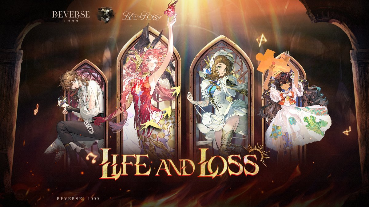Version 3.7 Garment Trailer - Life and Loss | Reverse: 1999 Across the vast expanse of time, fate holds us all to account. YouTube: #Reverse1999Ver3ꓸ7 #OnAnothersSorrow #Reverse1999Anniversary