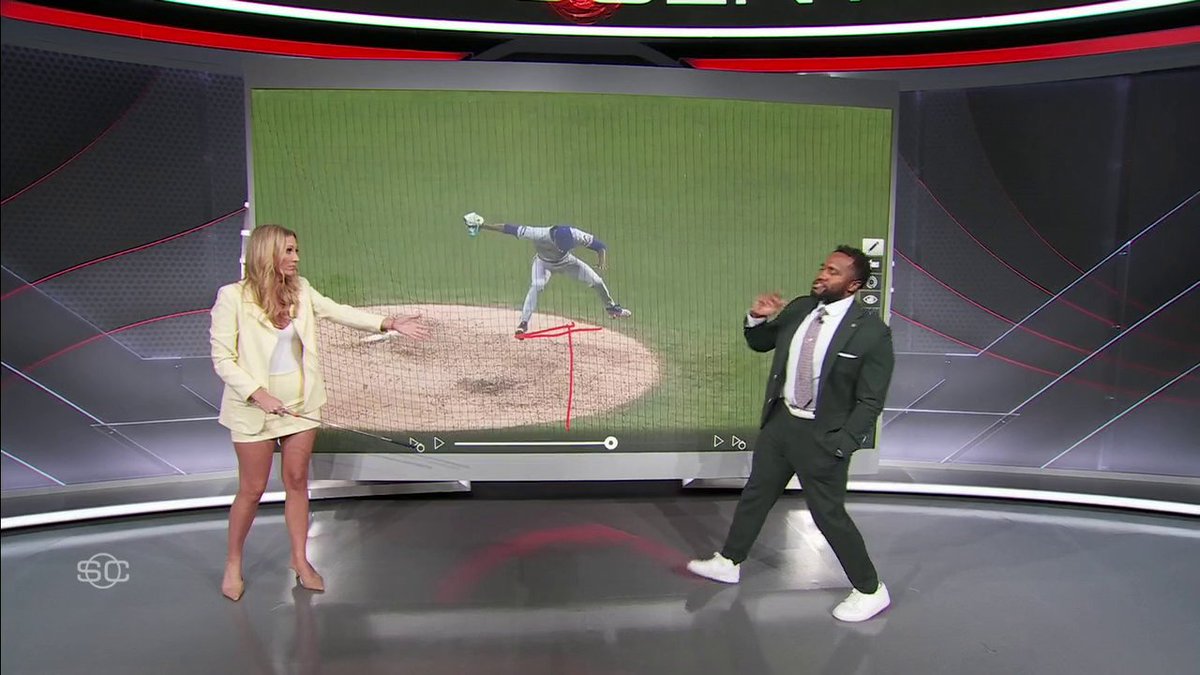 .Madelyn Burke and Treavor Scales break down Jefry Yan's celebration after his first career strikeout 🎉