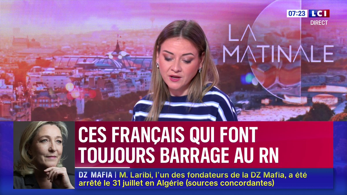 ➡️ Ces Français qui font toujours barrage au RN 📺 L’Édito Pol d’Éric Decouty dans La Matinale LCI