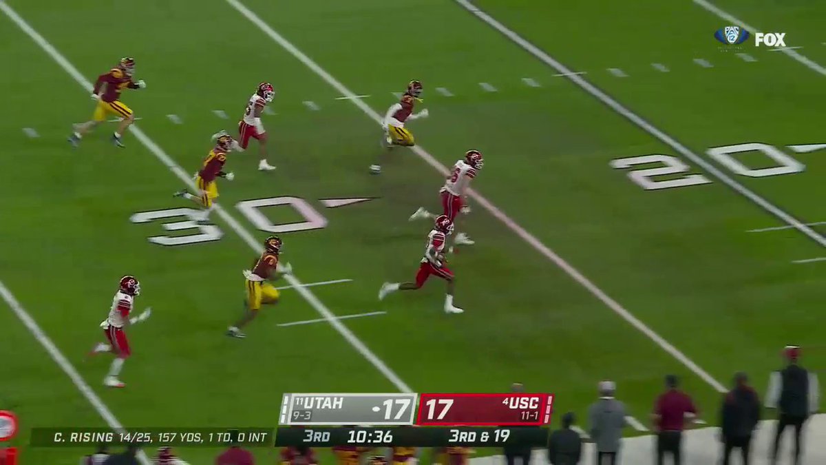 When #11 Utah knocked #4 USC out of the playoffs in 2022 with a 47-24 win in the PAC-12 Title to send the Utes to the Rose Bowl
