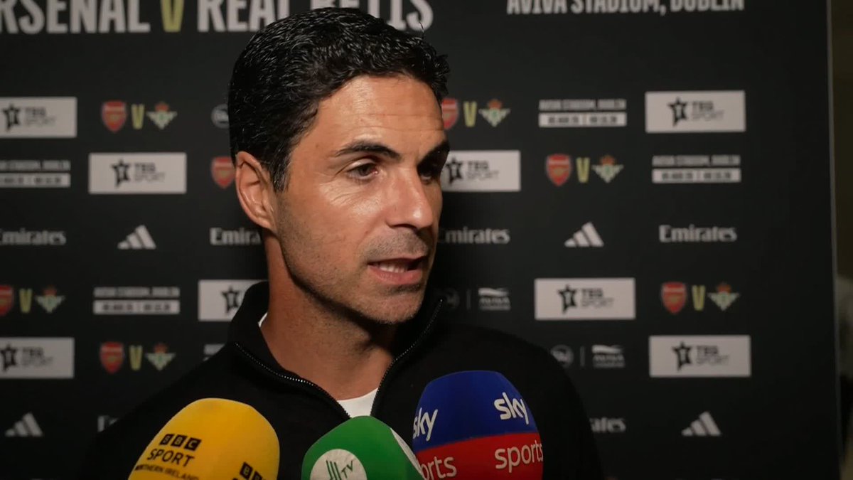 🗣️ "He played a tremendous role for us." Arsenal head coach Mikel Arteta on Christian Nørgaard joining Everton 🤝