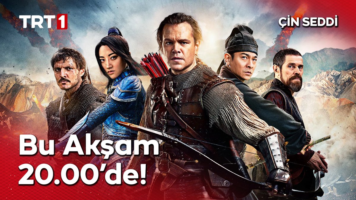 Çin Seddi’nin ardındaki vahşi sır, insanlığın kaderini belirleyecek bir savaşa dönüşür. 🏯 “Çin Seddi”, bu akşam saat 20.00’de TRT 1’de! 🎬