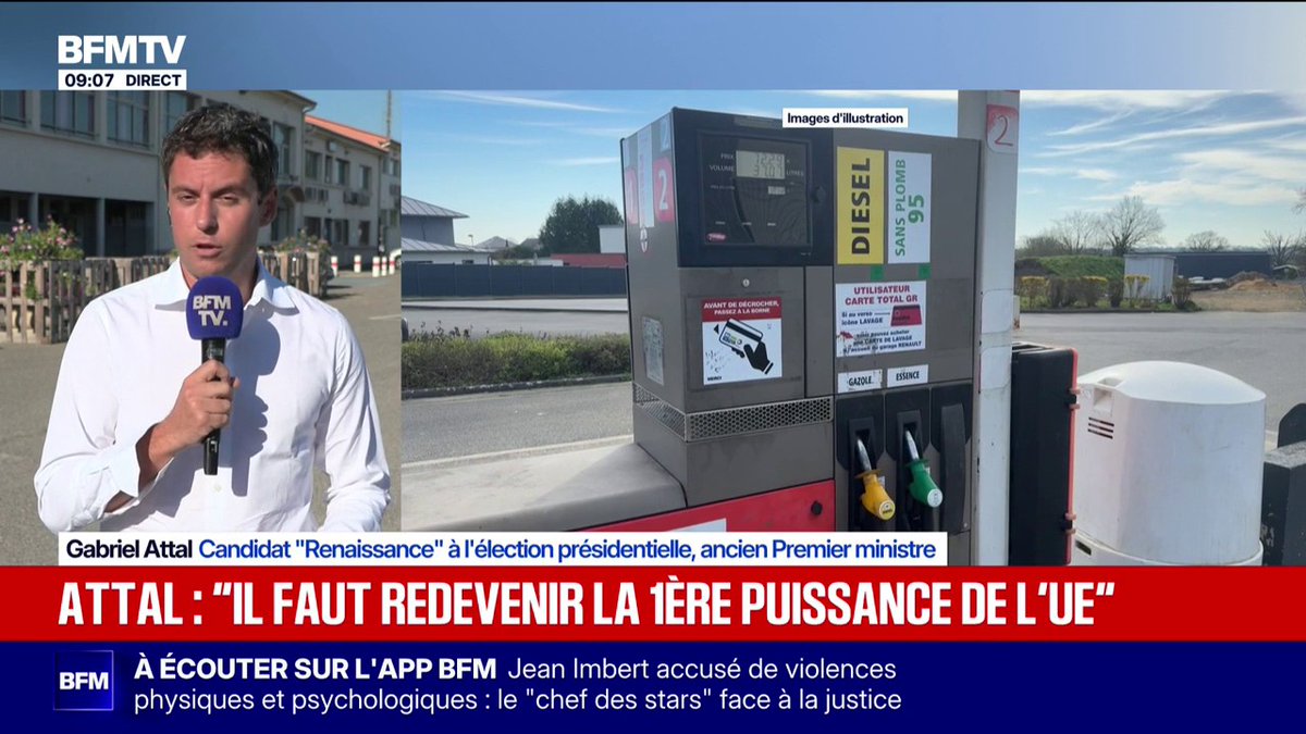 "Le problème que l'on a aujourd'hui, c'est le travail qui ne paie pas assez", souligne Gabriel Attal