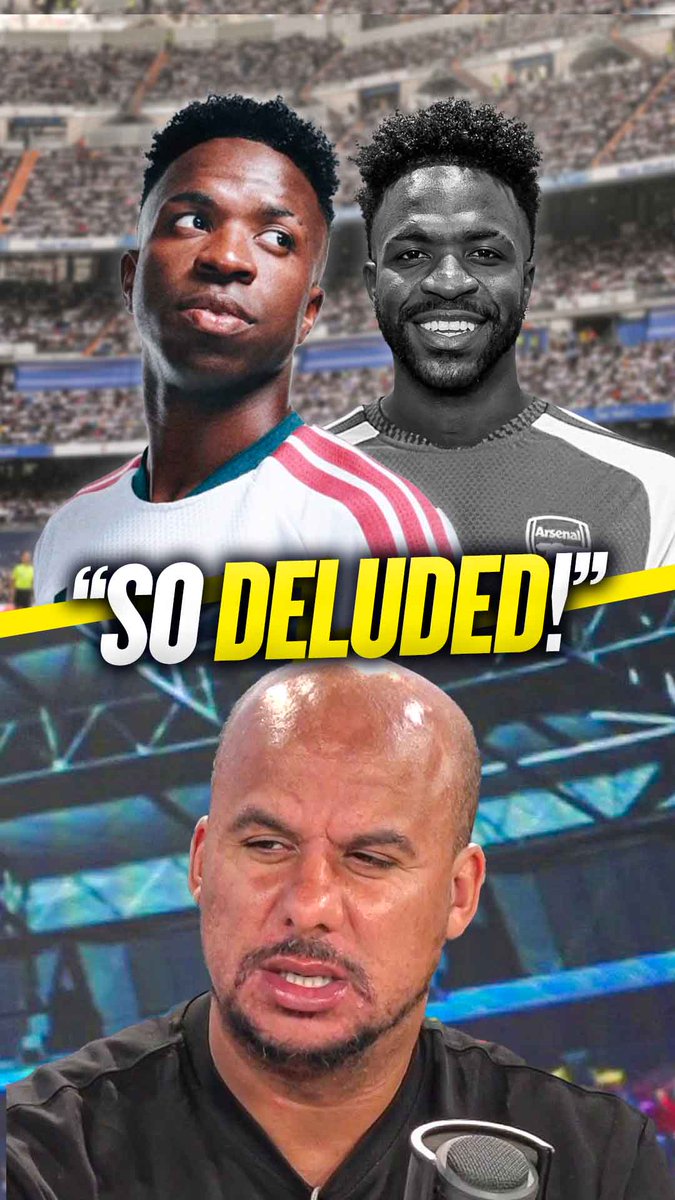 🤦‍♂️ "Arsenal fans are so deluded!" ❌ "Arsenal are not big enough for Vini Jr!" Agbonlahor mocks #AFC fans for thinking they had a chance of signing Vinicius Jr, with the star set to stay at Real Madrid! 😬