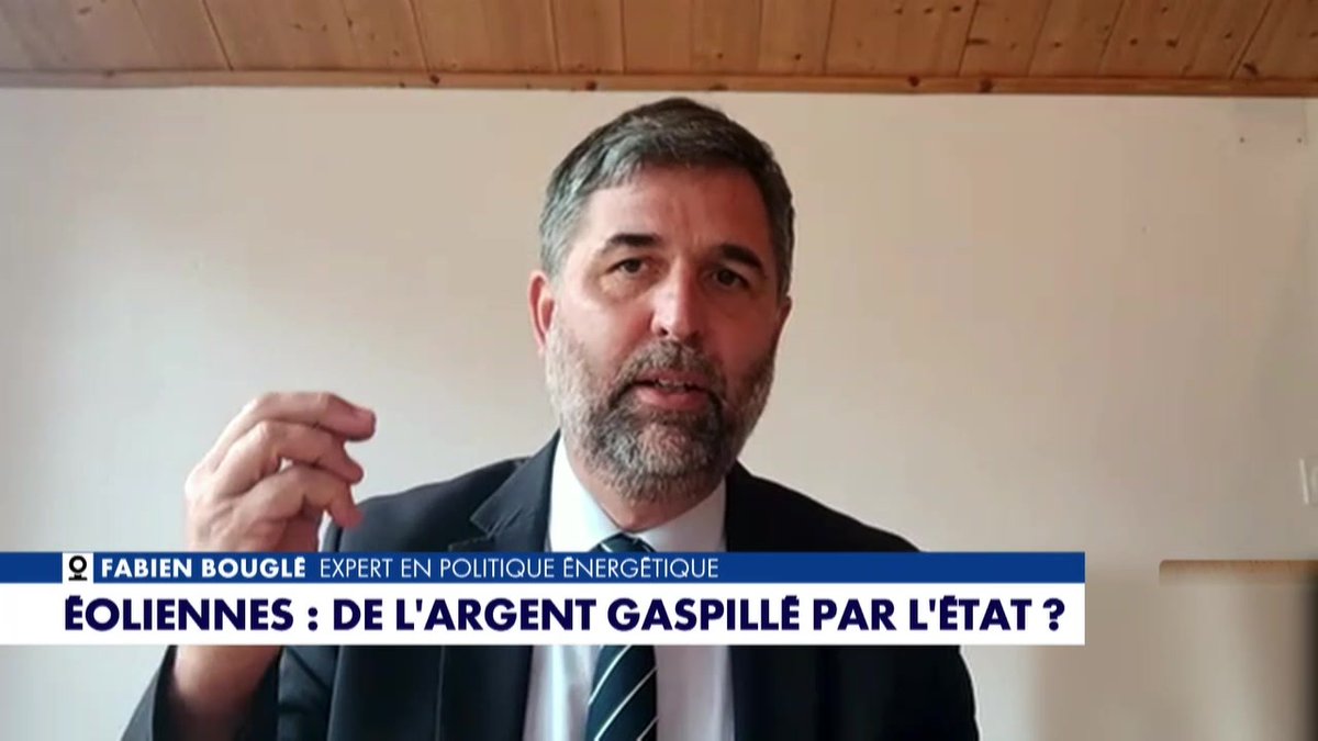 Éoliennes : "C'est une foutaise et c'est une escroquerie intellectuelle de dire qu'il nous faut un mix électrique parce que la France avait un système qui marchait, qui était le moins cher" déclare Fabien Bouglé, expert en politique énergétique #HDProsEte #Europe1