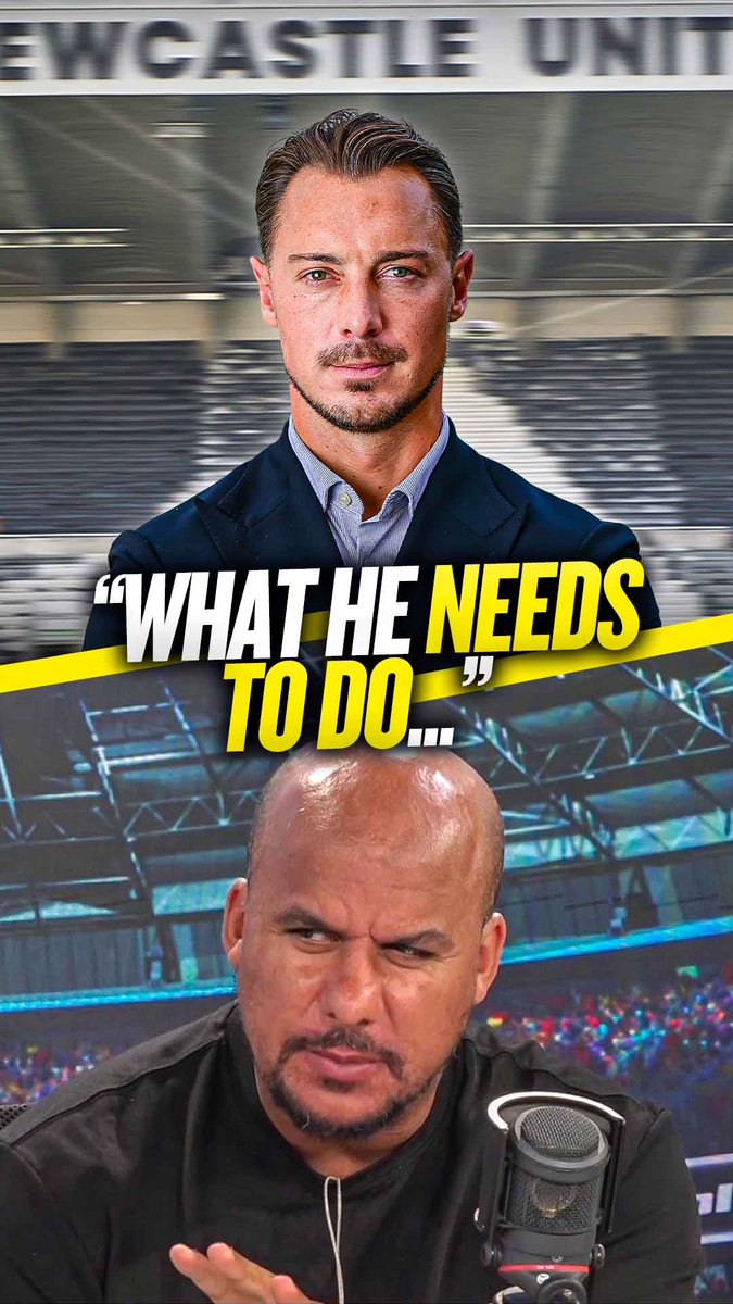 ✅ "What he needs to do..." 🙏 "There's three player he's got to get a lot more out of!" Gabby Agbonlahor tells new #NUFC boss Jaissle what he needs to do to succeed at the club! ⚪️⚫️