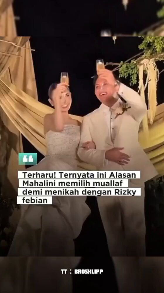 Ternyata ini salah satu alasan Mahalini mau pindah agama Islam demi bisa menikah dengan Rizky Febian‼