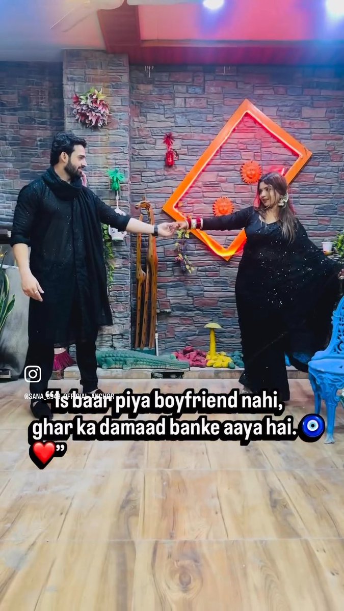 Anchor Sana Khan and her Hindu husband Ajay Jeswani was given a grand welcome in her house for their first visit after marriage