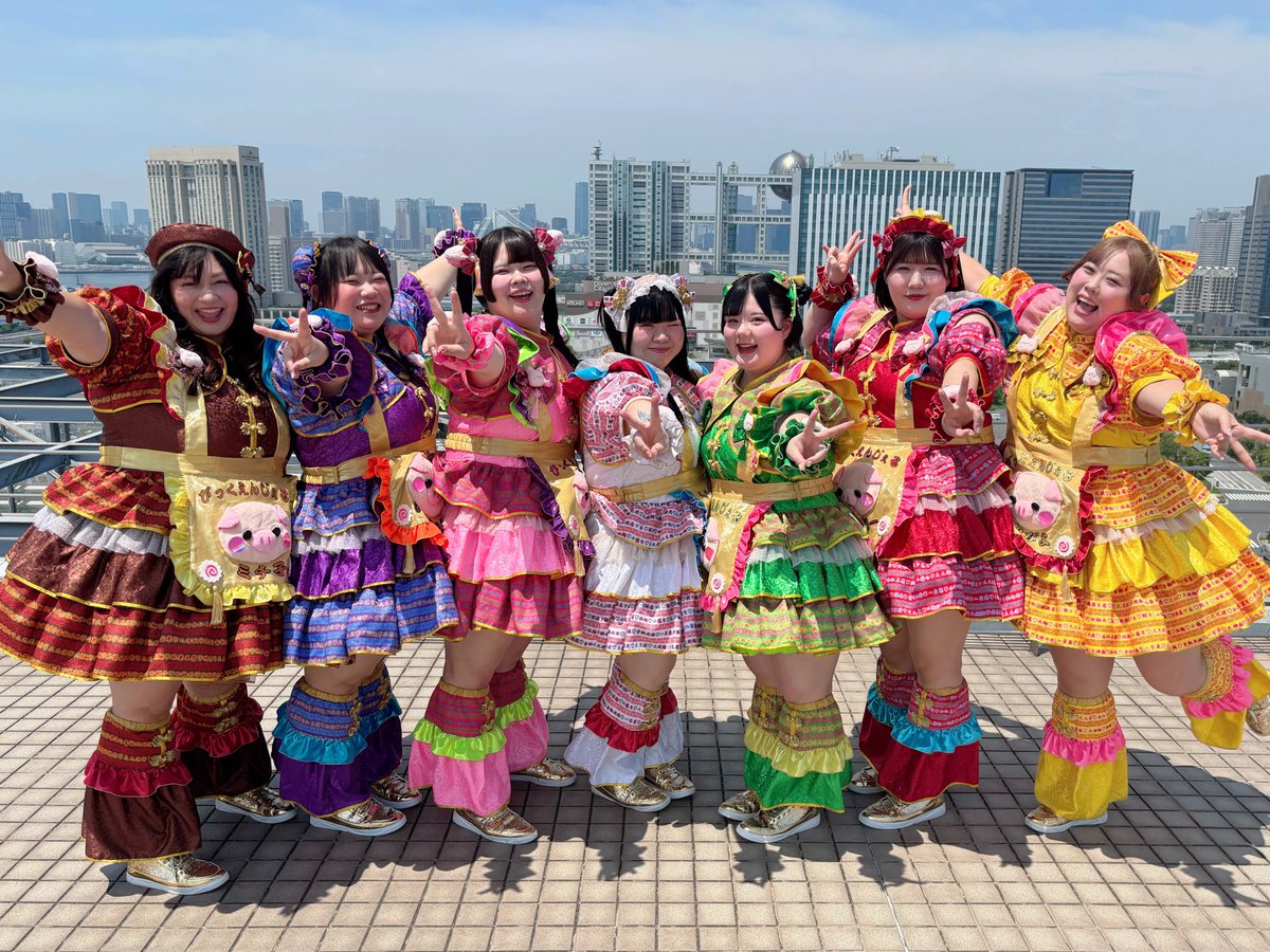 🤎💜🩷🤍💚❤️💛 来年もまたここで会えますように👼 #TIF2026 #びっくえんじぇる