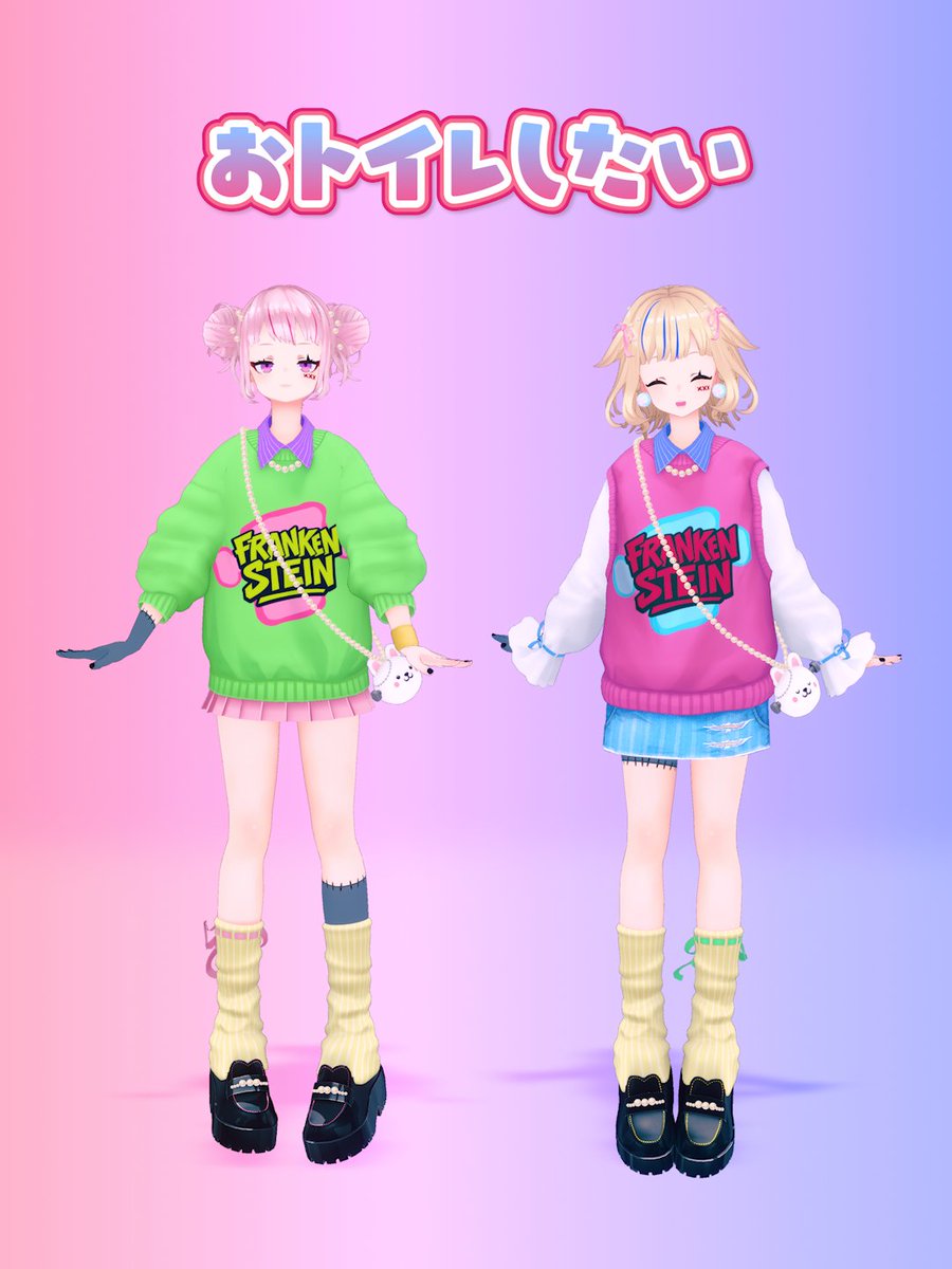 フランケンおどりうたっ😘 今回も覚えやすいようにヒメと歌ったよ~!🌟 これでみんなもフランケンマスターだっ✌️✌️❣️ 👻TikTok 💫Shorts