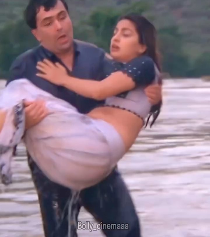 If you think ANIMAL was a BOLD FILM then you’re wrong, LOOK AT RANBIR KAPOOR’s FATHERS FILM 🔥 Rishi ji showed, why he is the father of #RanbirKapoor 🥶