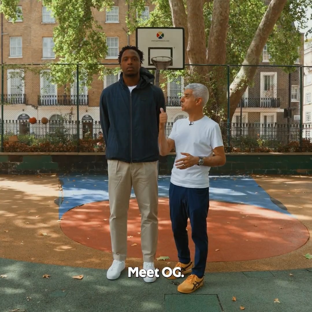 If we want a generation of happy, healthy young Londoners, we have to invest in the things they love. That’s why we’re working with OG, The NBPA and Camden Council to invest in better basketball courts across our city ⬇️