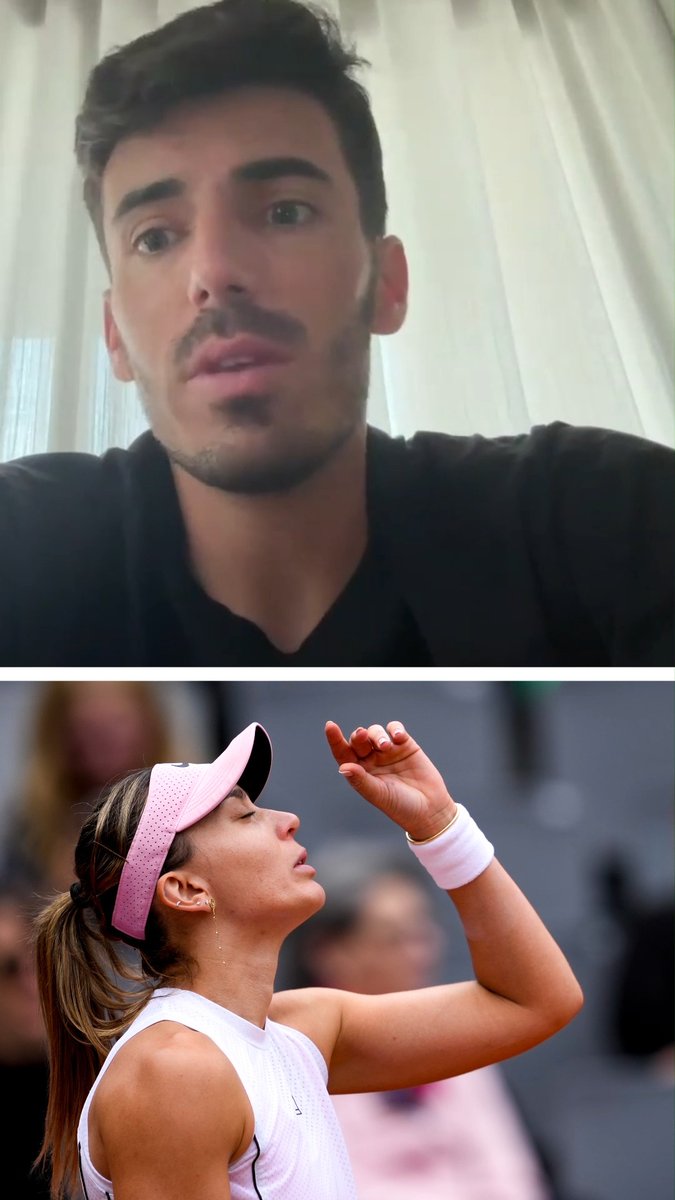 🎙️ Pol Toledo Bagué habla en Eurosport sobre cómo fue estar con @PaulaBadosa en sus momentos más difíciles: 📌 "Confío mucho en Paula; hubo muchos momentos difíciles, sobre todo porque la veías entrenando bien pero veías también lo que estaba sufriendo"
