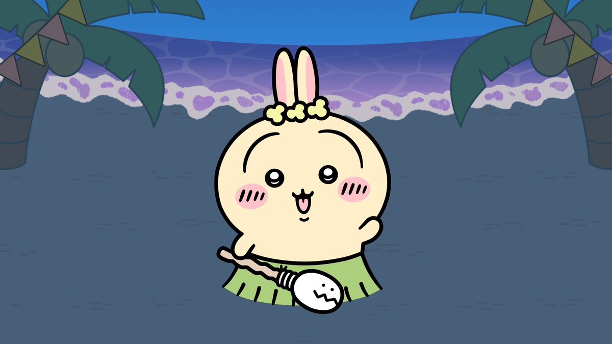 ╭━━━━━━━━━━━╮ 🏝️人魚の島衣装🏝️ うさぎ ╰━━━━━━━━━━━╯ うさぎの人魚の島衣装をご紹介✨ #ちいぽけ #ちいかわぽけっと #ちいぽけ人魚の島