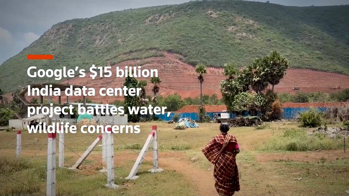 Work to build Google's planned Indian data centre hub is in full swing, but mounting opposition from environmentalists is creating hurdles for the US tech giant's $15 billion project. Munsif Vengattil has more