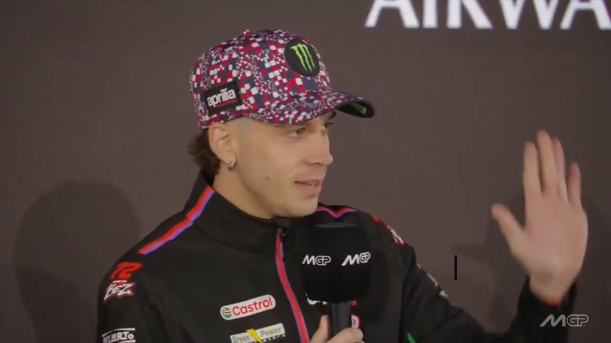 "I'm still not at 100%" 🎙️ Bez He'll still need to pass through a final medical check but the Italian is in good spirits 💪 #BritishGP 🇬🇧 | #MotoGPxLondon