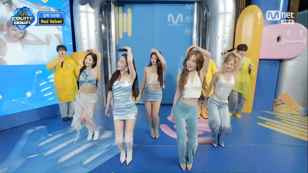 RED VELVET SURFIN' BOY COMEBACK INTERVIEW @ MCOUNTDOWN