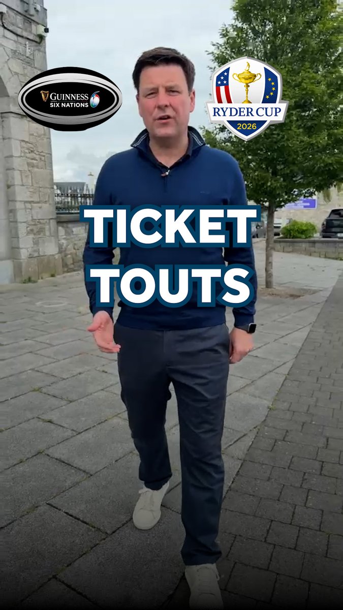 With tickets for Manchester United v Leeds United at Croke Park being resold for up to €425, John Clendennen 🇪🇺🇮🇪 is calling for ticket touts to be held to account, & to ensure fans are protected from being ripped off when a major event comes to Ireland. ➡️