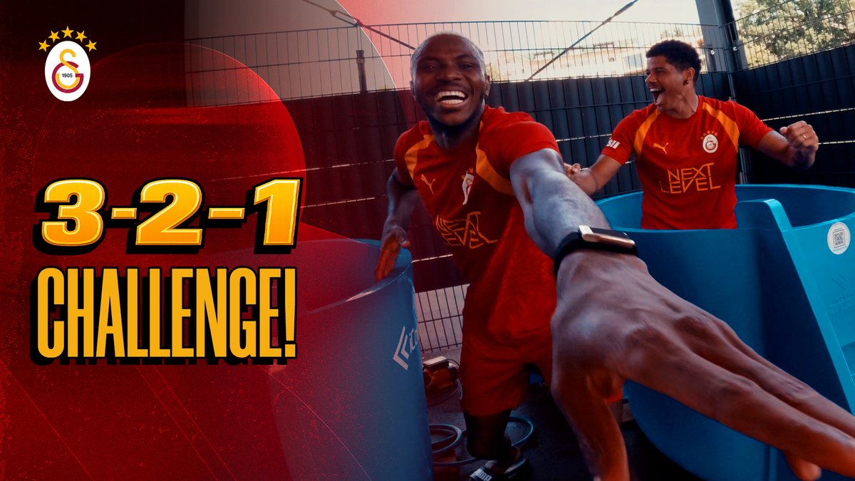 3-2-1 Challenge! 💥 Galatasaray YouTube Katıl Sarı-Kırmızı Paket ve GSPlus Premium üyelerine özel olarak YAYINDA! 🦁 Tamamını izlemek için: 👉 👉
