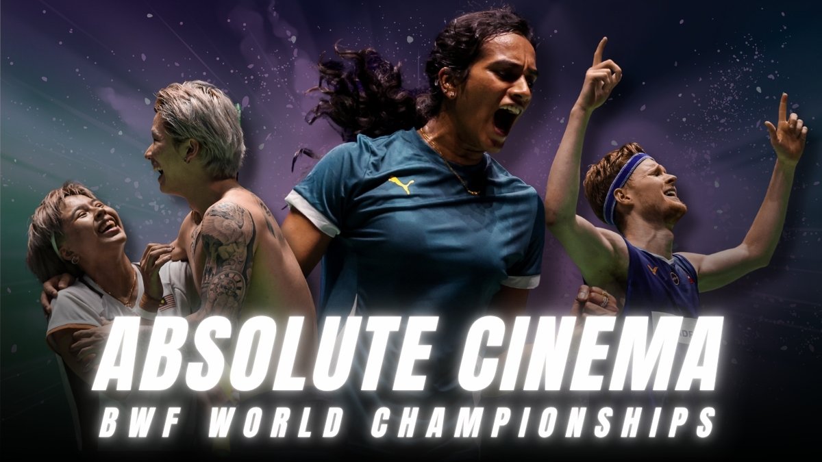 Press play. ▶️🏸 Enjoy 2️⃣0️⃣ minutes of absolute #badminton cinema, featuring incredible rallies, epic comebacks and championship moments from #Paris2025. #BWFWorldChampionships #throwback