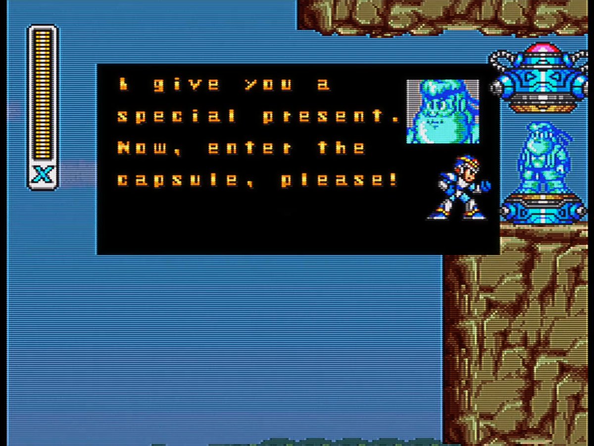 The Hadouken in Mega Man X is a really famous secret considering all the hoops you need to jump through to obtain it. Reaching the end of Armored Armadillo's stage at full life is the most annoying one thanks to the slowdown before the jump. It's well worth it to one hit Sigma!