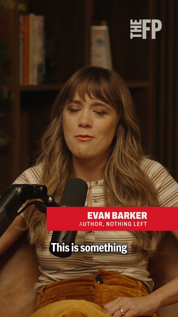 Former Democratic operative Evan Barker (Evan Barker) recalls how, during the 2020s, her colleagues explicitly vilified white men. "I would see the men have to self-flagellate." She says having her son in 2022 made her start to question this ideology within her party. Watch the full episode on YouTube.