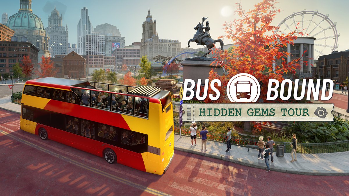 Uncover the city’s local favorites with Bus Bound’s new Hidden Gems Tour DLC! 🔎💎 Featuring: 🆕 FREE Airport Map 🆕 FREE Buses - Horizon Hydrogen Double 80ft & 60ft Gen2 🆕 Game Mode - Sightseeing 🆕 Bus - Horizon Gen2 Sightseer Deluxe Edition owners have direct access to this DLC as part of the Bus Pass. 🎫🔓