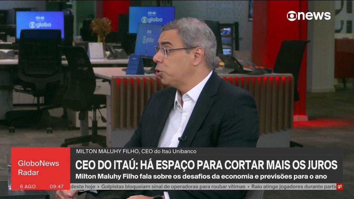 CEO do Itaú Unibanco, Milton Maluhy Filho diz que os candidatos à Presidência da República precisam esclarecer melhor como vão lidar com o crescimento da dívida pública. ➡ #GloboNewsRadar - de segunda a sexta, às 8h30, na #GloboNews. Assista na TV e no globoplay