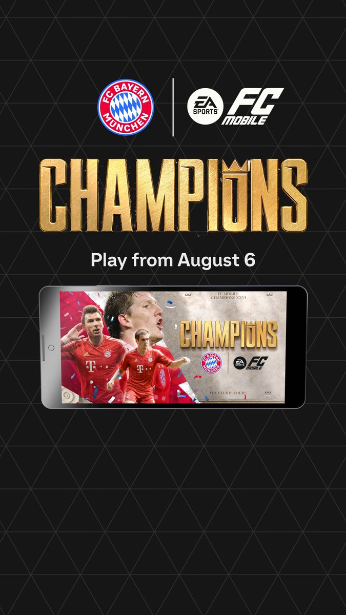 The first Bavarian treble, written in immortality. 🏆🔴 Relive @fcbayern’s legendary 2012/13 campaign in Champions and build your own legacy in #FCMobile.