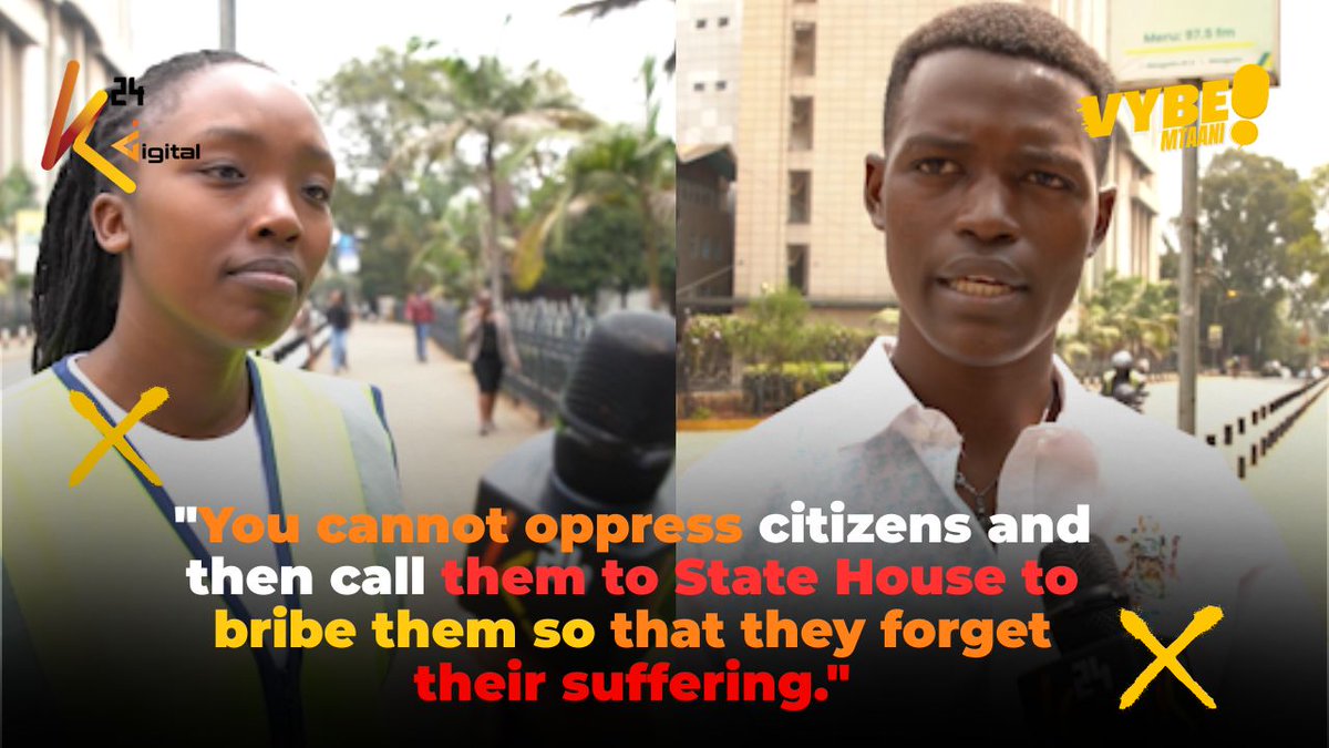 "You cannot oppress citizens and then call them to State House to bribe them so that they forget their suffering."- Kenyans speak out on President Ruto's State House consultative meetings.