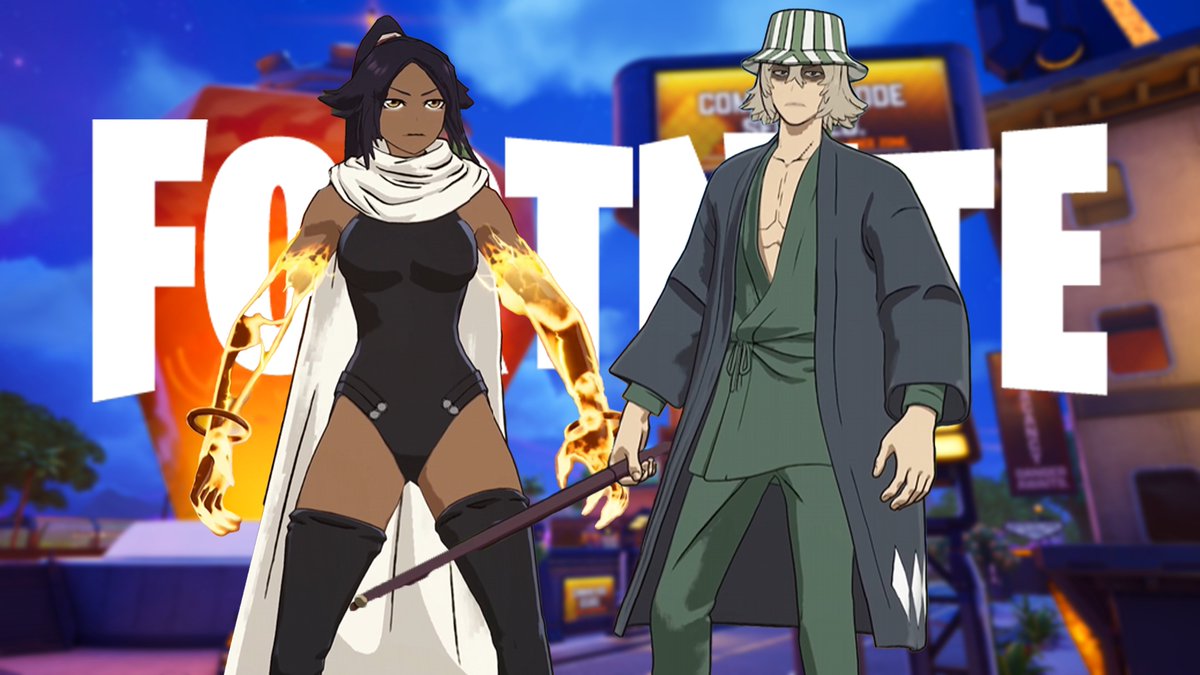 Fortnite Bleach Wave 2 Cosmetics Showcase, available tomorrow! #SponsoredByEpic