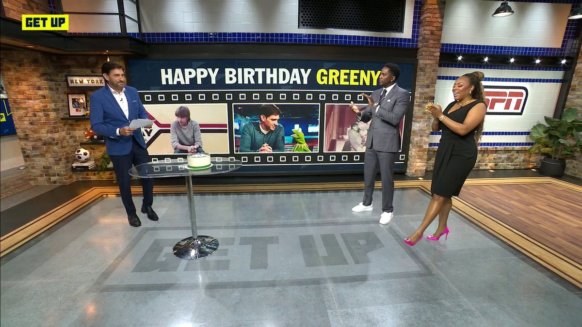 .Mike Greenberg has a couple wishes on his birthday 😅🎂