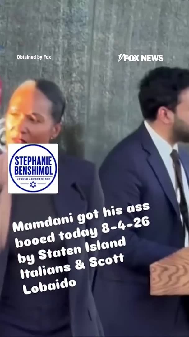 Mayor Zohran Mamdani was booed off stage Tuesday night while attending one of the city's biggest pro-police celebrations on Staten Island. Loud boos and jeers erupted from the crowd before Mamdani could get through his remarks, cutting his appearance short to less than a minute before he left the stage. About 3,500 residents and families attended the NYPD's 43rd Patrol Borough National Night Out Against Crime event, according to the local reports.