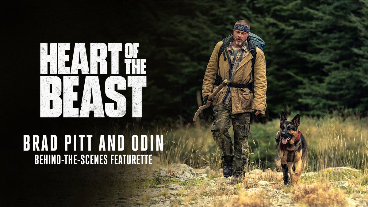 A survival story. An unbreakable bond. Go behind the scenes with Brad Pitt and his co-star who plays Odin in this new featurette for #HeartOfTheBeast. Only in theatres September 25.