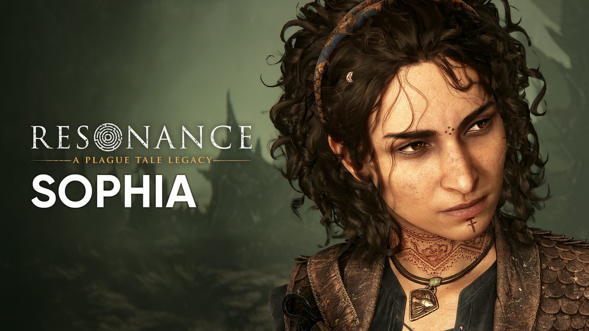 Sophia is fierce, unapologetic and relentless. 🔥 Discover more of the main character of Resonance: #APlagueTale Legacy through Anna Demetriou's voice.