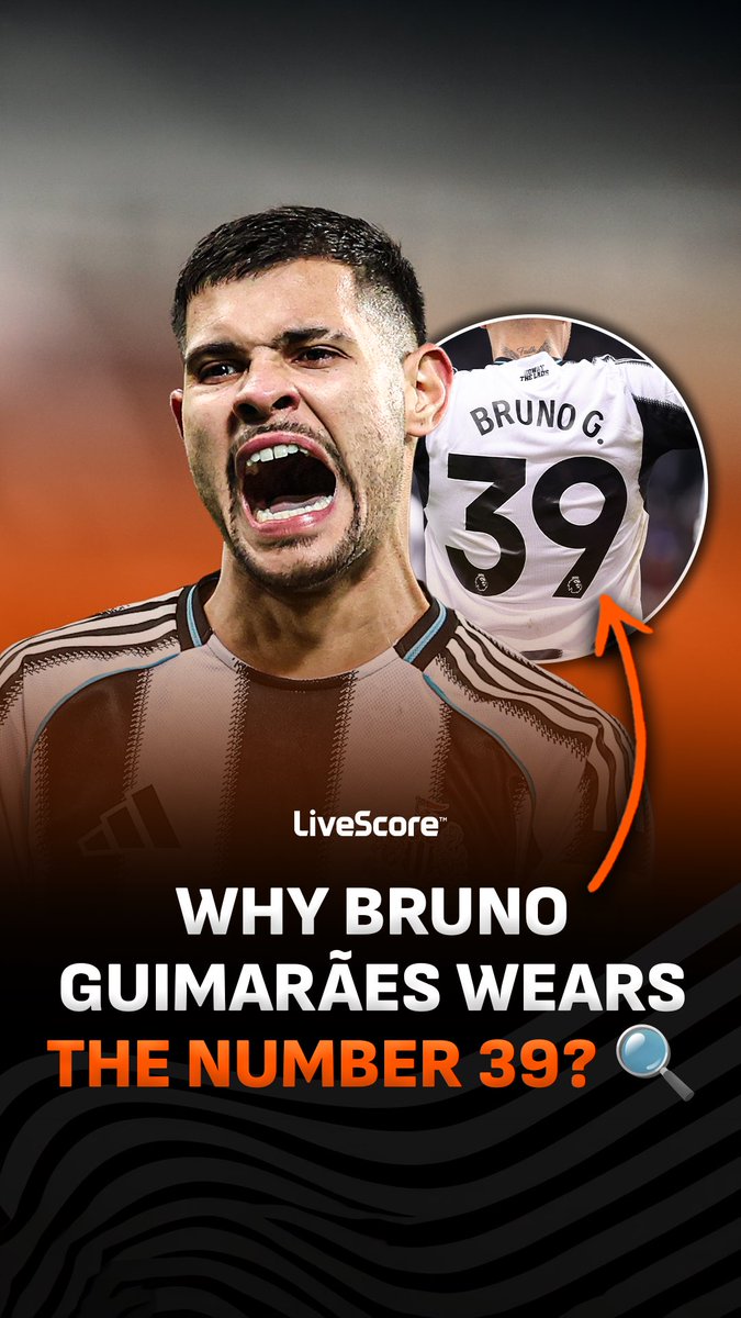 The wholesome reason why Bruno Guimarães wears the number 39 🥺🚕