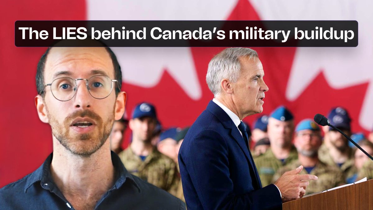 As Mark Carney oversees a massive military buildup, Canadians are getting hit with a barrage of propaganda. Martin Lukacs debunks the myths the country’s elite are peddling to justify this generational theft of public money.