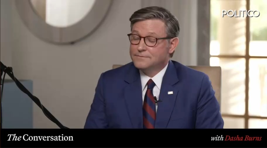 Q: What do you say to Americans who heard Trump say he was going to bring down prices, and feel like Republicans aren't following through on that promise? Johnson: He has made everybody's life better