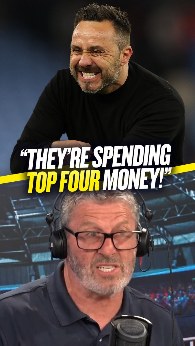 ⚪️ "They should be looking for top six." 💰 "They're not guaranteed top four, but they've spent top four money." Andy Townsend lays out why Tottenham should be aiming for a top six finish in the Premier League this season