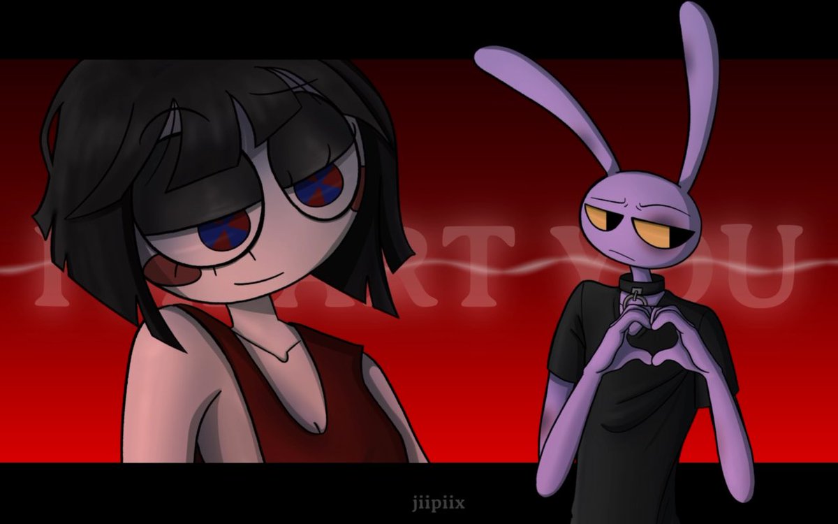 i 🫀 you (not) #tadc #funnybunny
