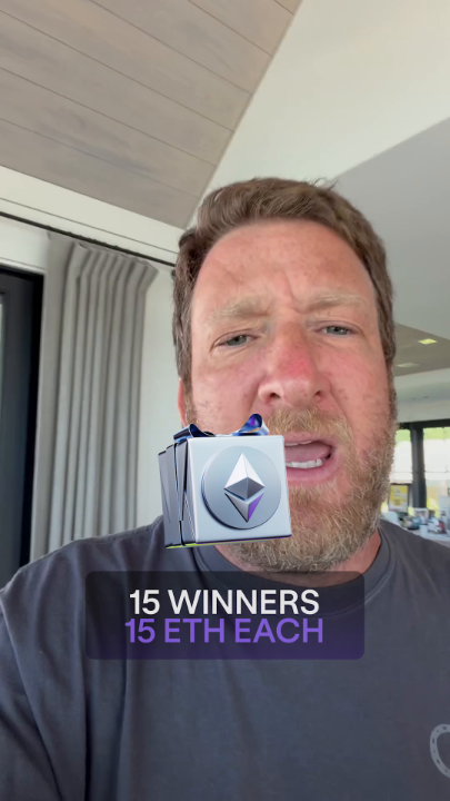You could be one of 15 traders to win 15 ETH 👀 Dave Portnoy has the details.