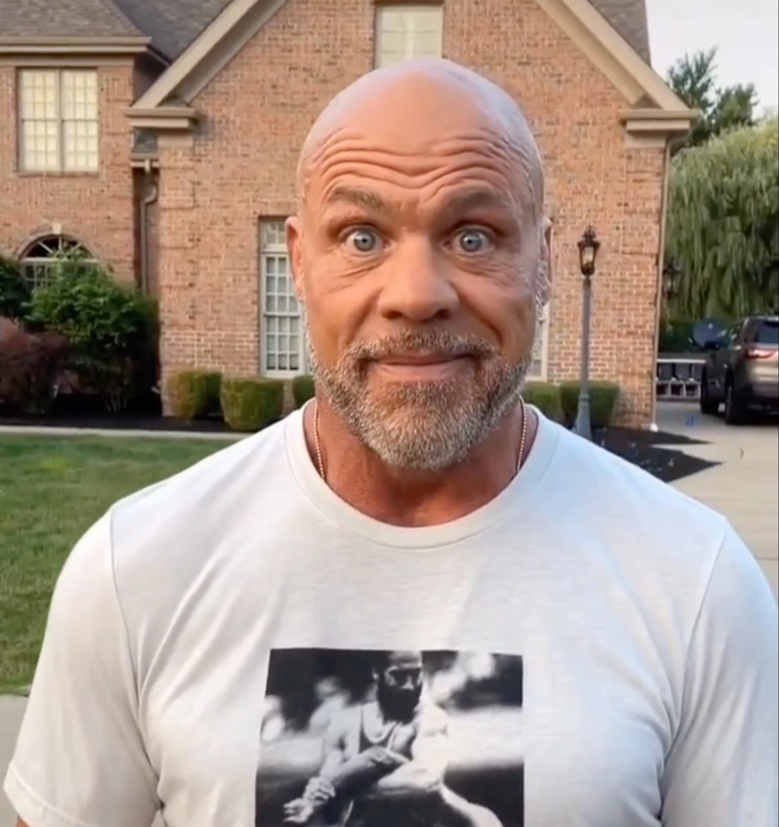 3 years ago, the famous Kurt Angle blank stare meme was officially born. (2023)