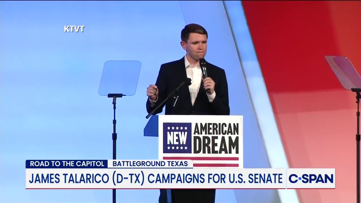 James Talarico says "The real fight in this country is not left vs. right. It’s top vs. bottom … This new kind of politics can change our state. It can change our country.”