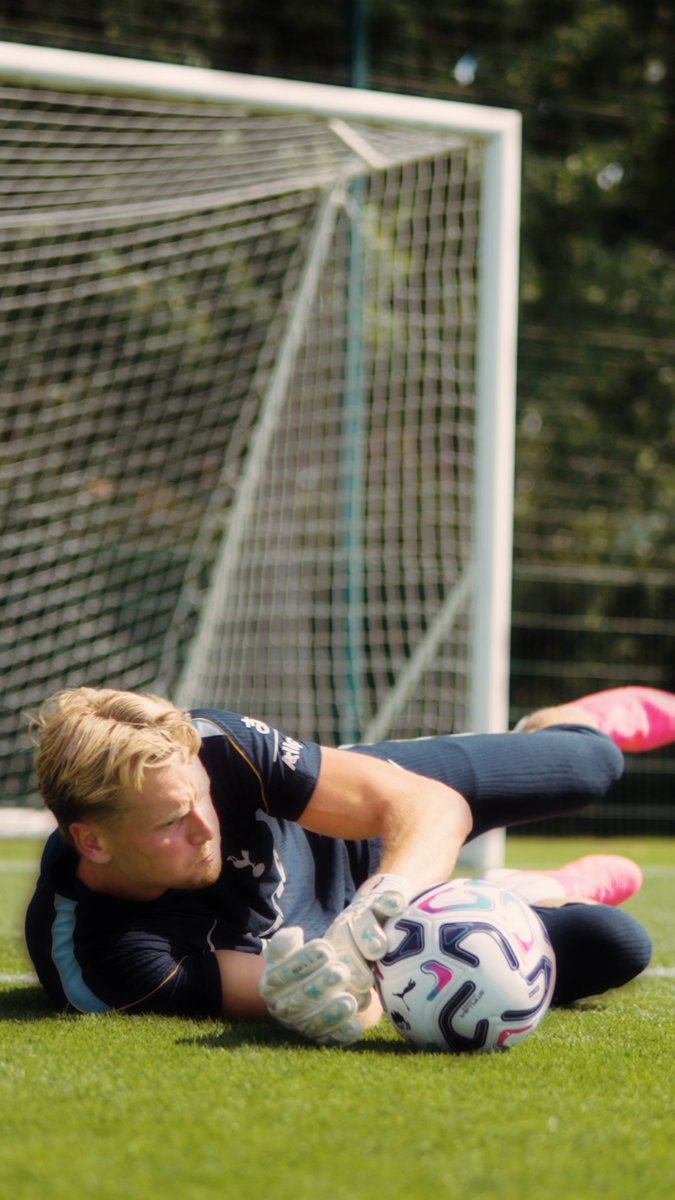 At work with the keepers! 🧤