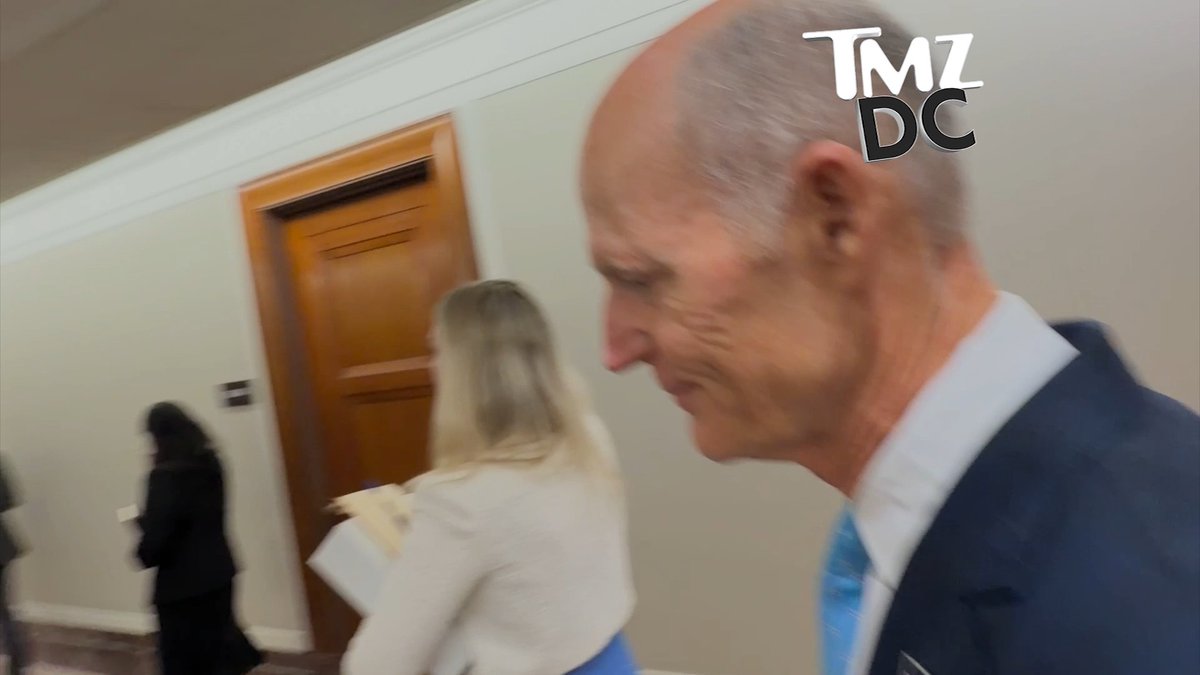 TMZ DC's CHARLIE COTTON debates with Sen. Rick Scott on Dr. Fauci being held in contempt of Congress.