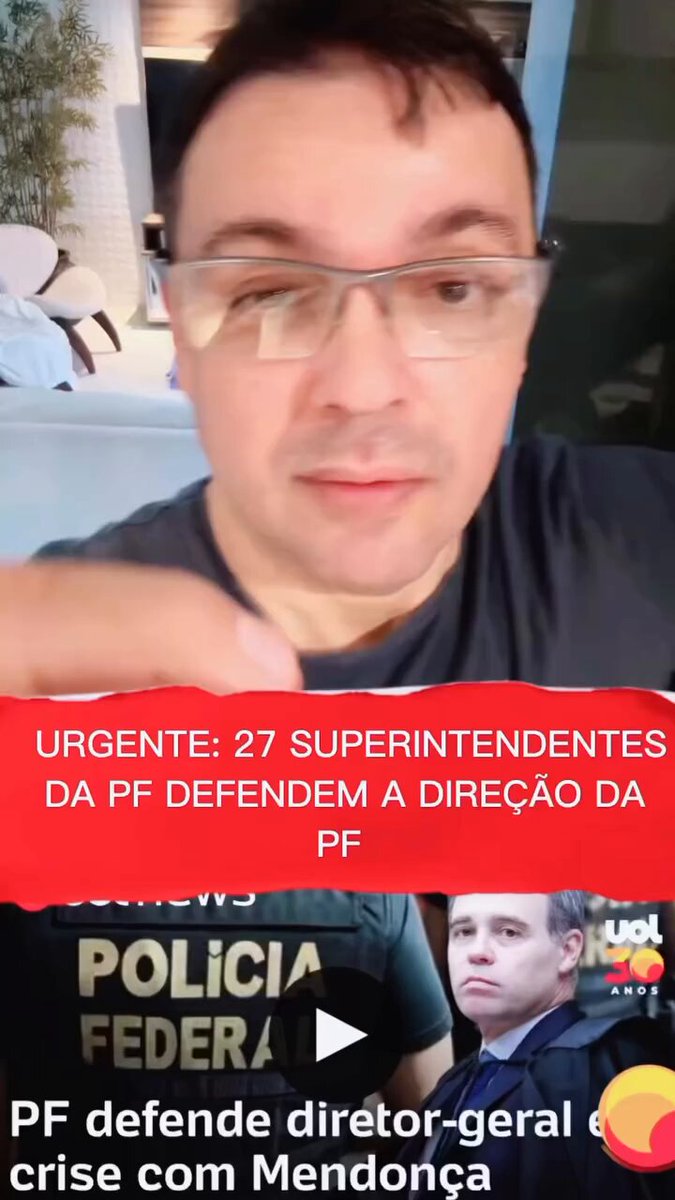 27 superintendentes da PF se rebelam contra André Mendonça. Mendonça quer ser maior que a instituição Polícia Federal.