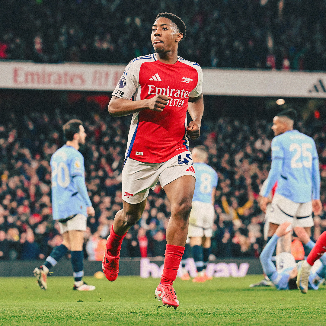 Emirates Stadium goals, but the roar gets bigger 📣
